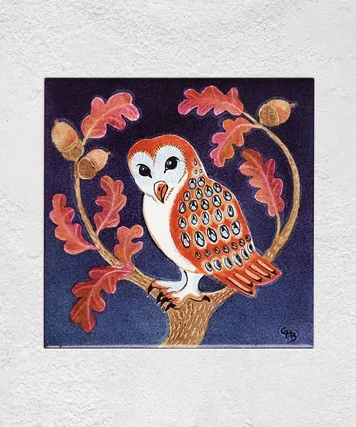 Owl — Pre-enameled steel