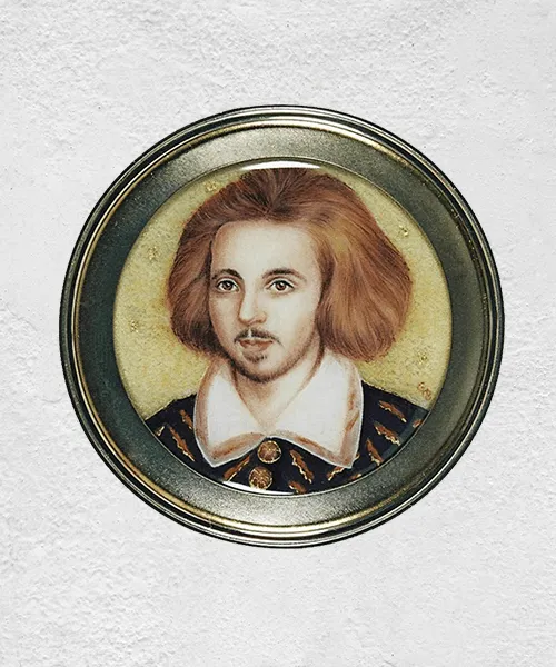 Christopher Marlowe — 18ct gold