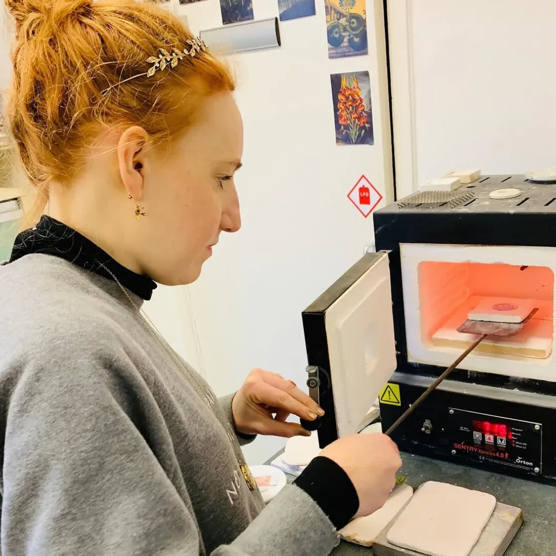 One-to-One Studio Lessons — Learn with me in person. A full day at my bench in Norwich — everything provided.